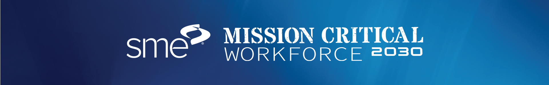 SME Mission Critical Workforce 2030